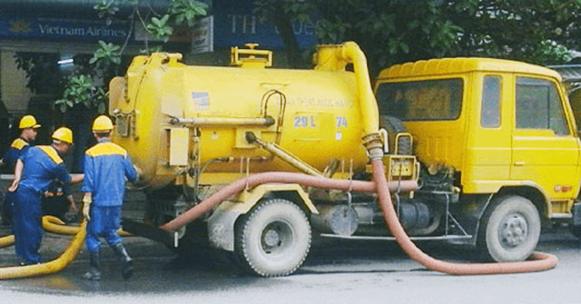 hút bể phốt giá rẻ