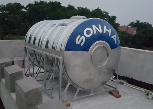 lắp đặt bồn nước inox