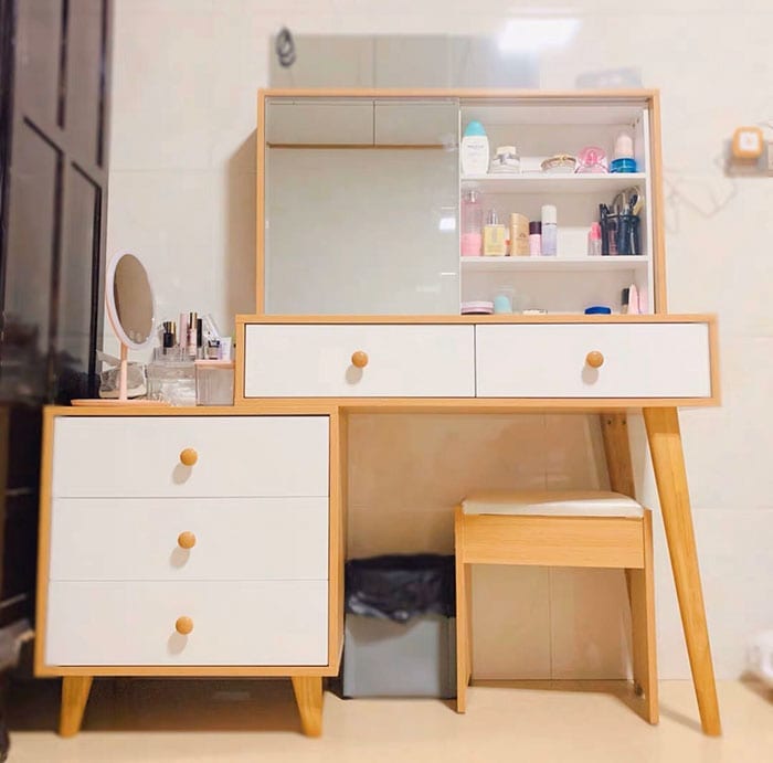 đóng bàn trang điểm theo yêu cầu