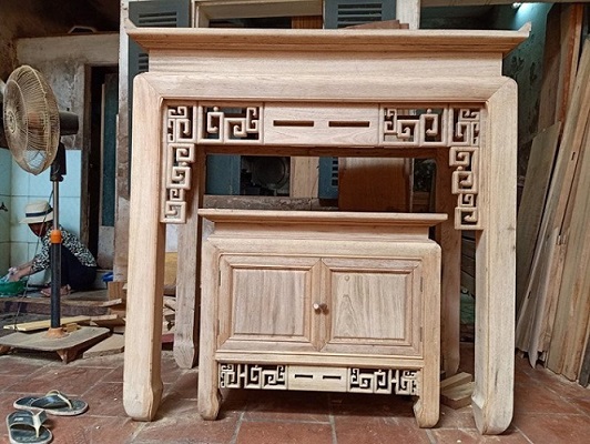 xưởng đóng tủ thờ giá rẻ