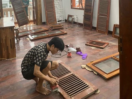 thợ sơn sửa đồ gỗ TPHCM