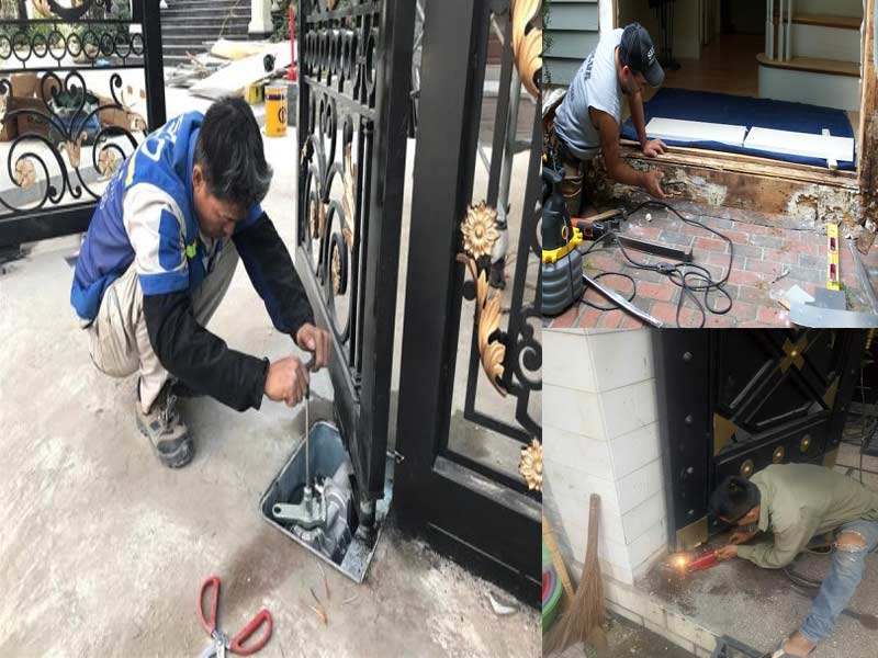 thợ sửa cửa sắt tại nhà