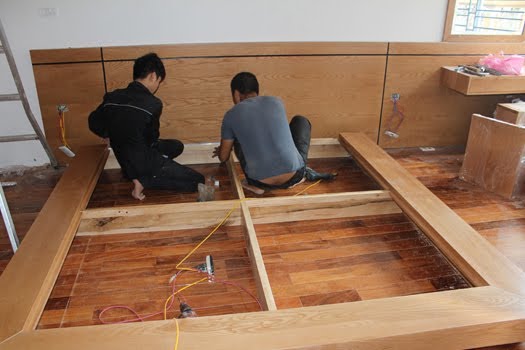 sửa chữa giường gỗ tại nhà