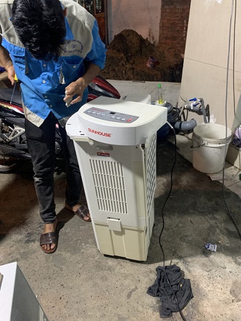 sửa máy bơm quạt hơi nước