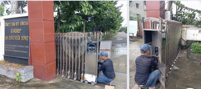 thợ sửa chữa cửa cổng inox