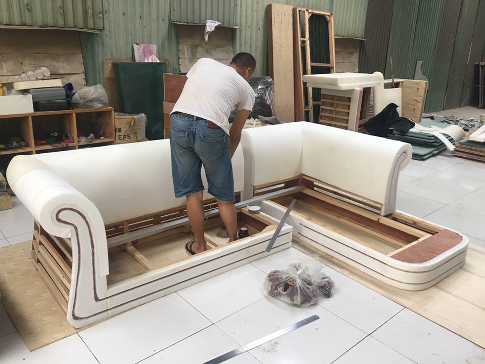 xưởng bọc ghế