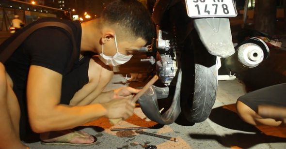 thợ vá lốp xe lưu động gần nhất